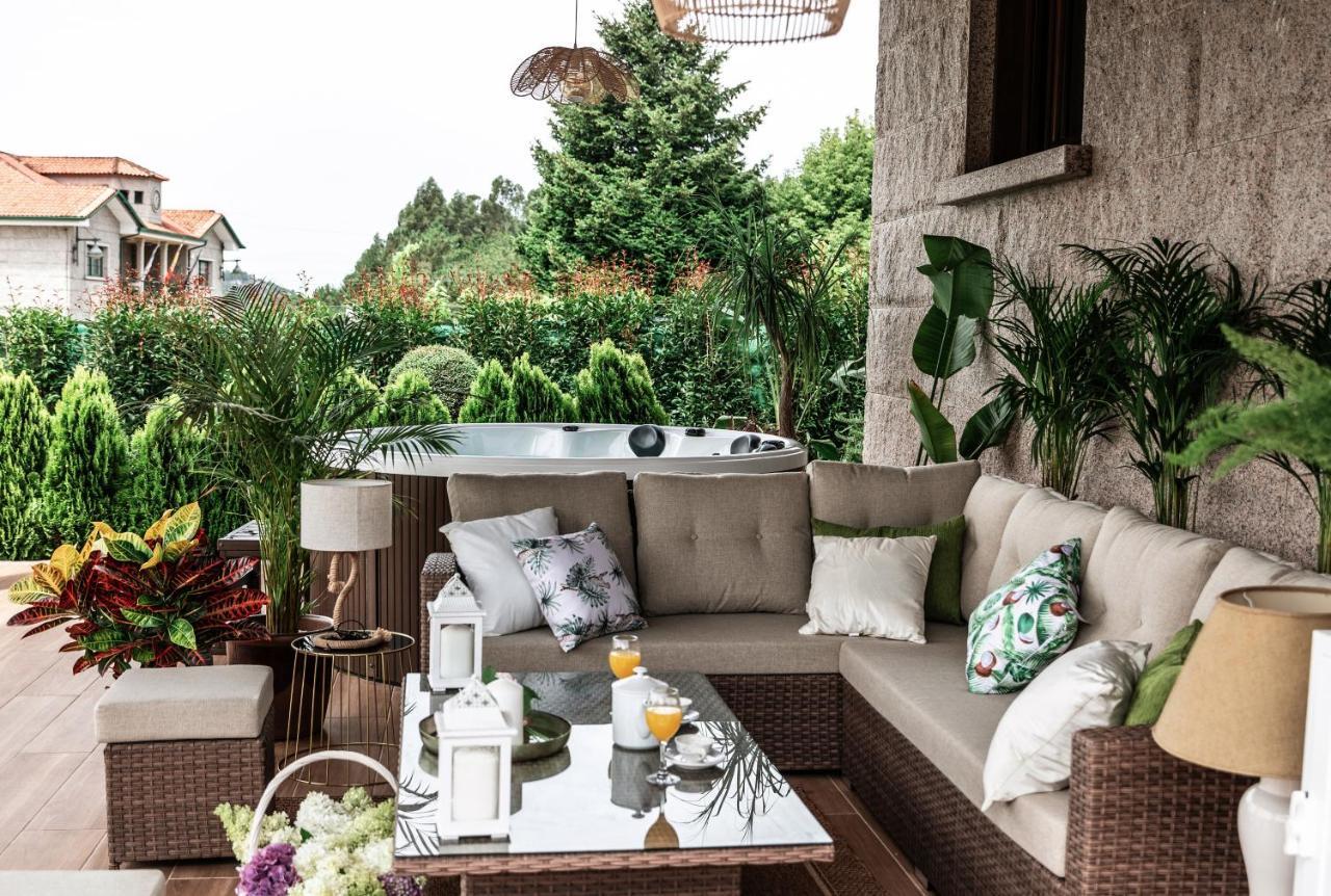 Вілла Casa Victoria Garden Con Jacuzzi Y Piscina Кальдас-де-Рейс Екстер'єр фото