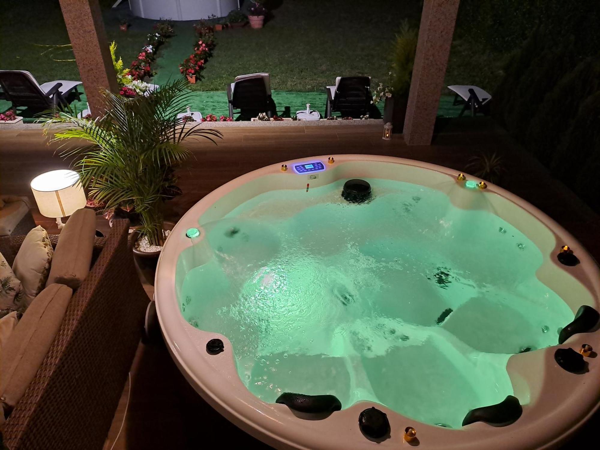 Вілла Casa Victoria Garden Con Jacuzzi Y Piscina Кальдас-де-Рейс Екстер'єр фото